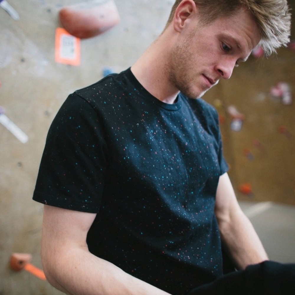 Topo Designs Cosmos Tee - Multicolor Paint Splatter Print TShirt